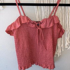 Pink tank top
